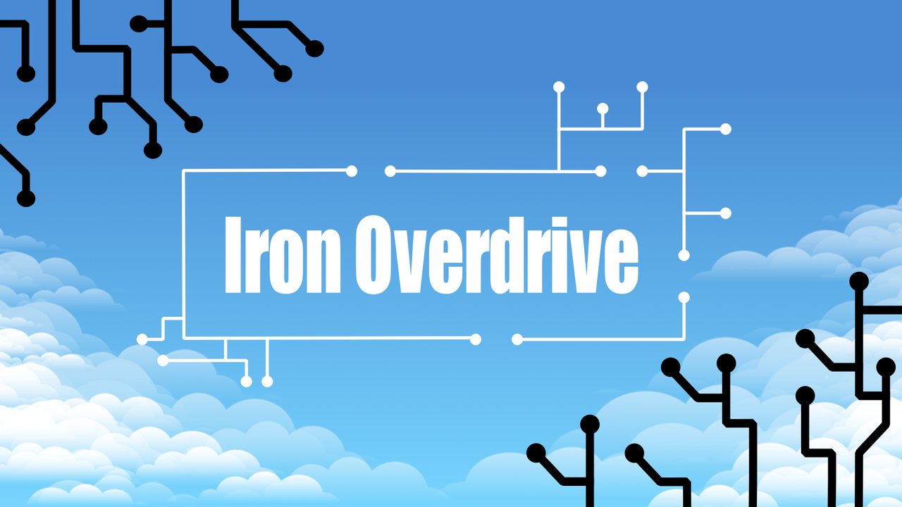 Iron Overdrive: title art